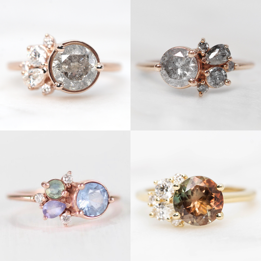 Abetha Setting - Midwinter Co. Alternative Bridal Rings and Modern Fine Jewelry