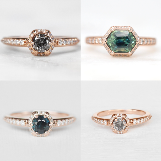 Adrien Setting - Midwinter Co. Alternative Bridal Rings and Modern Fine Jewelry