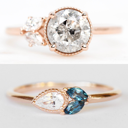 Ariana Setting - Midwinter Co. Alternative Bridal Rings and Modern Fine Jewelry