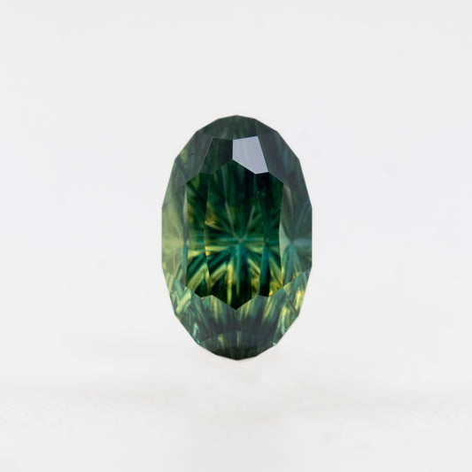 1.12 Carat Australian John Dyer Starbrite Parti Oval Sapphire for Custom Work - Inventory Code BCOS112