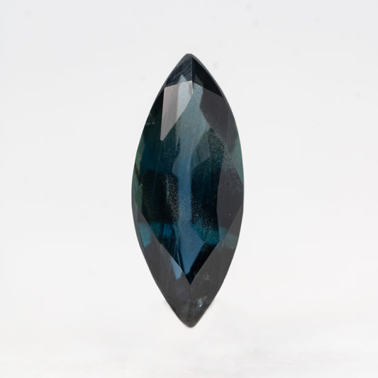 1.00 Carat Blue Marquise Sapphire for Custom Work - Inventory Code BMS100 - Midwinter Co. Alternative Bridal Rings and Modern Fine Jewelry