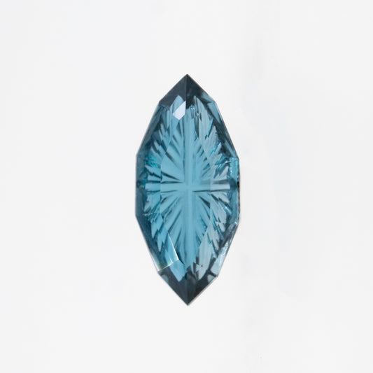 1.15 Carat Fantasy Cut Blue Marquise Sapphire for Custom Work - Inventory Code BMS115