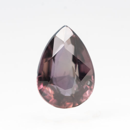 0.94 Carat Burgundy Pear Sapphire for Custom Work - Inventory Code BPS094 - Midwinter Co. Alternative Bridal Rings and Modern Fine Jewelry