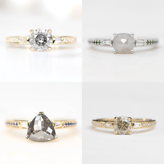 Beckett Setting - Midwinter Co. Alternative Bridal Rings and Modern Fine Jewelry