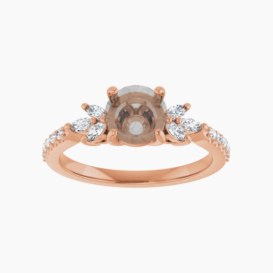Betty Setting - Midwinter Co. Alternative Bridal Rings and Modern Fine Jewelry