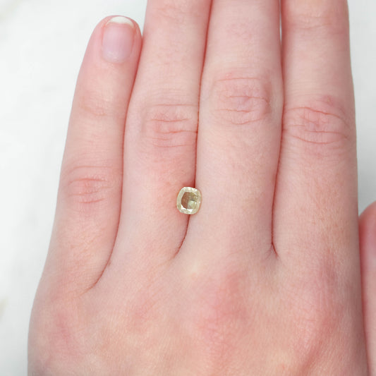 1.01 Carat Cushion Cut Champagne Diamond for Custom Work - Inventory Code CCC101 - Midwinter Co. Alternative Bridal Rings and Modern Fine Jewelry