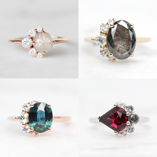 Carell Setting - Midwinter Co. Alternative Bridal Rings and Modern Fine Jewelry