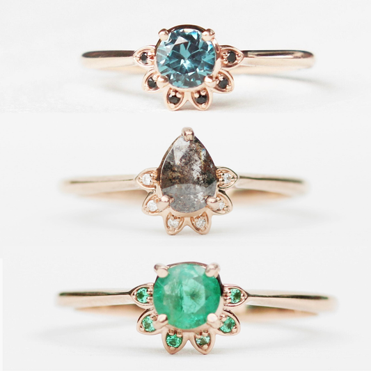 Caren Setting - Midwinter Co. Alternative Bridal Rings and Modern Fine Jewelry