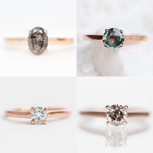 Charlie Setting - Midwinter Co. Alternative Bridal Rings and Modern Fine Jewelry