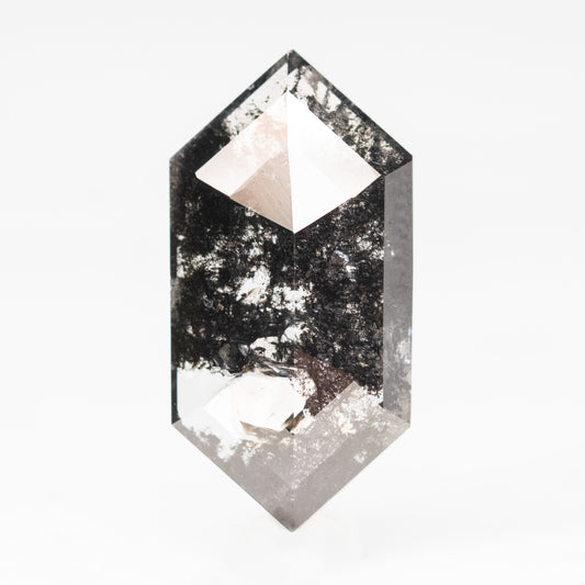 5.55 Carat Dark and Clear Hexagon Diamond for Custom Work - Inventory Code DCH555 - Midwinter Co. Alternative Bridal Rings and Modern Fine Jewelry