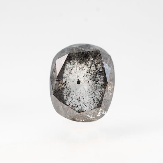 1.03 Carat Oval Salt and Pepper Diamond for Custom Work - Inventory Code DCRO103 - Midwinter Co. Alternative Bridal Rings and Modern Fine Jewelry