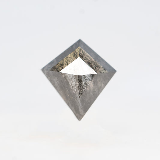 0.75 Carat Gray Kite Salt and Pepper Diamond for Custom Work - Inventory Code DSK075 - Midwinter Co. Alternative Bridal Rings and Modern Fine Jewelry