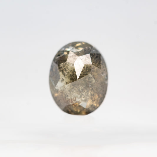 1.00 Carat Dark Champagne Oval Diamond for Custom Work - Inventory Code DSO100 - Midwinter Co. Alternative Bridal Rings and Modern Fine Jewelry