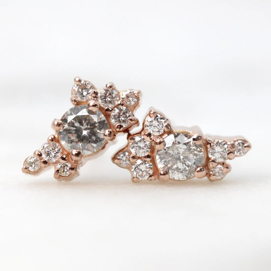 Custom Baby Orion Earrings - Midwinter Co. Alternative Bridal Rings and Modern Fine Jewelry