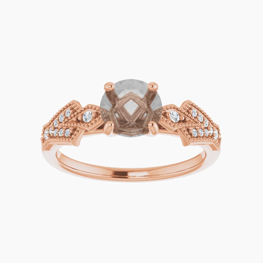 Darian Setting - Midwinter Co. Alternative Bridal Rings and Modern Fine Jewelry