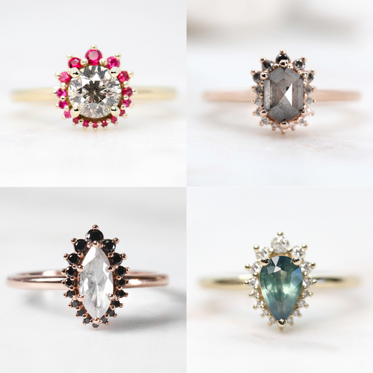 Eleanor Setting - Midwinter Co. Alternative Bridal Rings and Modern Fine Jewelry