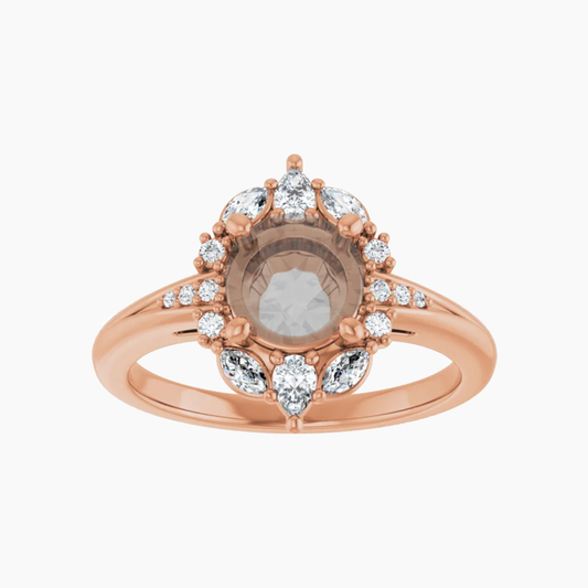 Elizabeth Setting - Midwinter Co. Alternative Bridal Rings and Modern Fine Jewelry