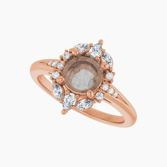 Elizabeth Setting - Midwinter Co. Alternative Bridal Rings and Modern Fine Jewelry
