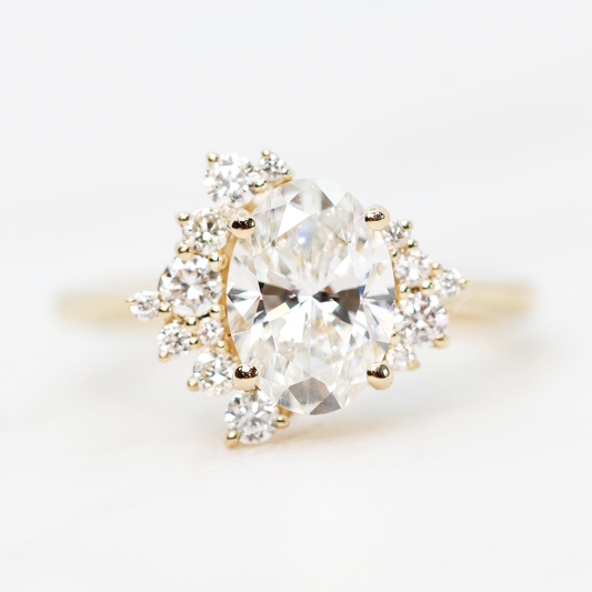 Orion Ring with a 1.50 Carat Oval Lab Diamond - Made to Order - Midwinter Co. Alternative Bridal Rings and Modern Fine Jewelry