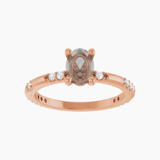 Estelle Setting - Midwinter Co. Alternative Bridal Rings and Modern Fine Jewelry
