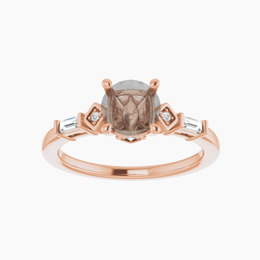 Esther Setting - Midwinter Co. Alternative Bridal Rings and Modern Fine Jewelry