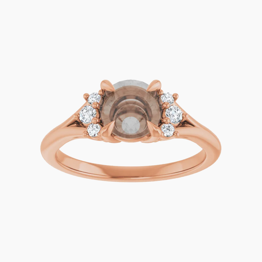 Evie Setting - Midwinter Co. Alternative Bridal Rings and Modern Fine Jewelry