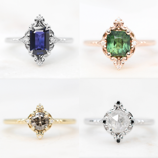 Florence Setting - Midwinter Co. Alternative Bridal Rings and Modern Fine Jewelry