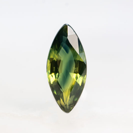 0.78 Carat Green Marquise Sapphire for Custom Work - Inventory Code GMS078 - Midwinter Co. Alternative Bridal Rings and Modern Fine Jewelry