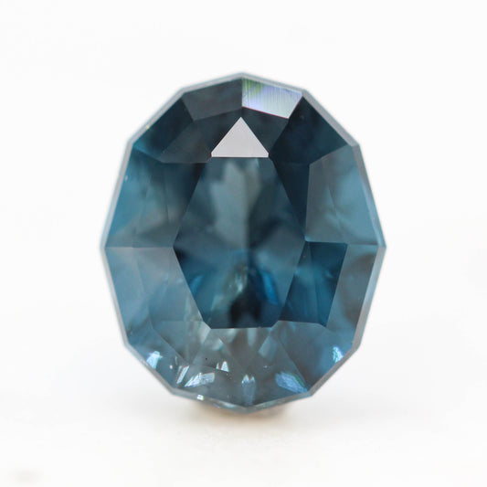 3.60 Carat Geometric Oval London Blue Topaz for Custom Work - Inventory Code GOT360 - Midwinter Co. Alternative Bridal Rings and Modern Fine Jewelry