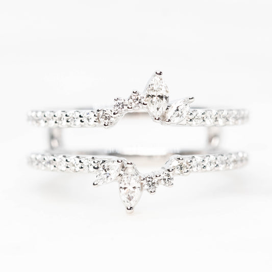 Gemini Ring Guard - Midwinter Co. Alternative Bridal Rings and Modern Fine Jewelry