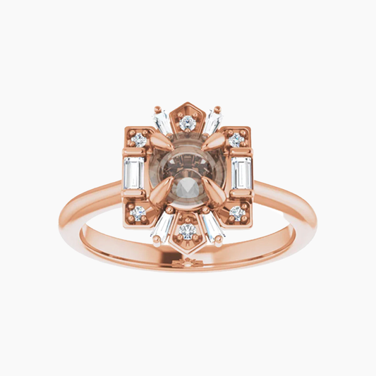 Geraldine Setting - Midwinter Co. Alternative Bridal Rings and Modern Fine Jewelry