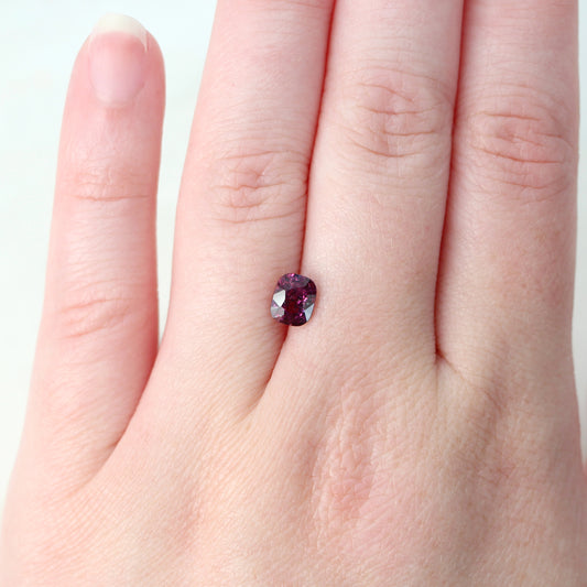 1.14 Carat Elongated Cushion Cut Magenta Pink Sapphire for Custom Work - Inventory Code PCS114 - Midwinter Co. Alternative Bridal Rings and Modern Fine Jewelry