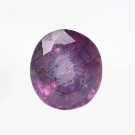 1.32 Carat Oval Berry Pink Purple Sapphire for Custom Work - Inventory Code OPS132 - Midwinter Co. Alternative Bridal Rings and Modern Fine Jewelry