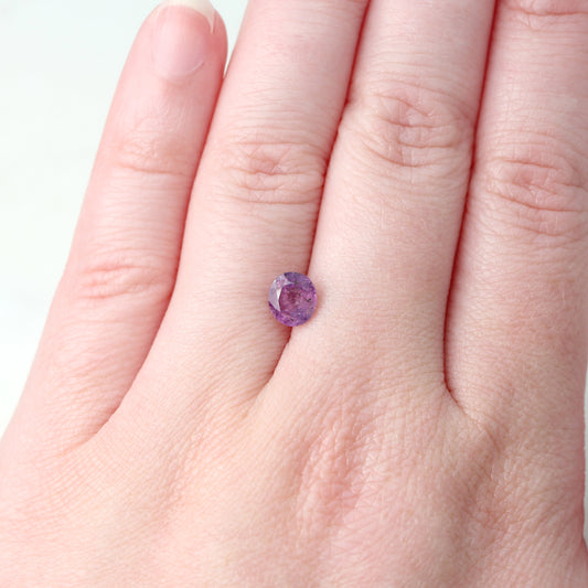 1.32 Carat Oval Berry Pink Purple Sapphire for Custom Work - Inventory Code OPS132 - Midwinter Co. Alternative Bridal Rings and Modern Fine Jewelry