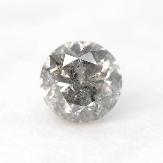 1.53 Carat Round Warm Gray Celestial Diamond for Custom Work - Inventory Code SGR153 - Midwinter Co. Alternative Bridal Rings and Modern Fine Jewelry
