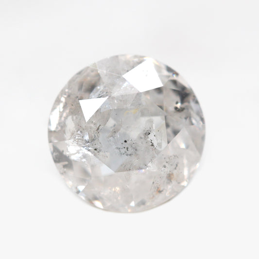 0.98 Carat Round White Salt and Pepper Diamond for Custom Work - Inventory Code SCR098 - Midwinter Co. Alternative Bridal Rings and Modern Fine Jewelry