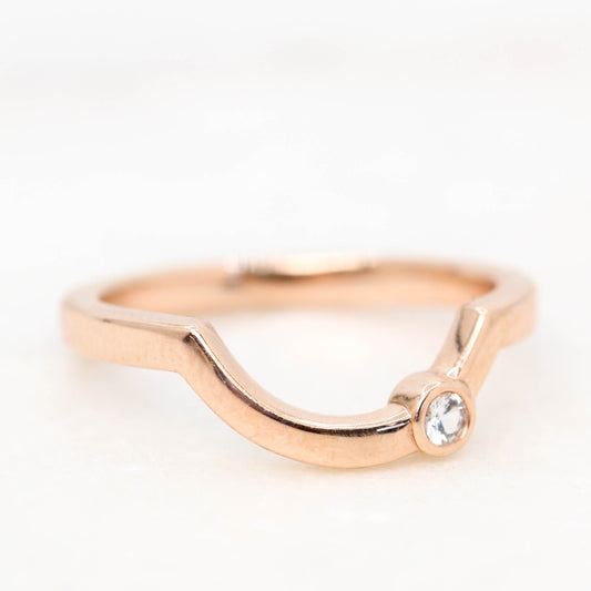 Archie wedding band - customized contour band - 14k gold of your choice - Midwinter Co. Alternative Bridal Rings and Modern Fine Jewelry