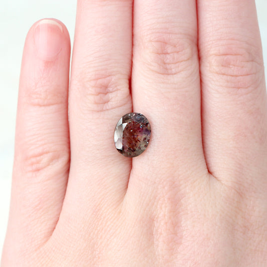 3.16 Carat Oval Melody Quartz for Custom Work - Inventory Code OMQ316 - Midwinter Co. Alternative Bridal Rings and Modern Fine Jewelry