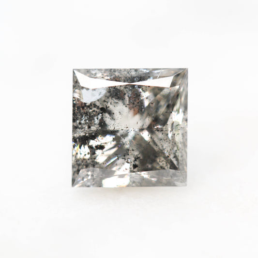 1.50 Carat Black Celestial Princess Cut Diamond for Custom Work - Inventory Code BCP150 - Midwinter Co. Alternative Bridal Rings and Modern Fine Jewelry