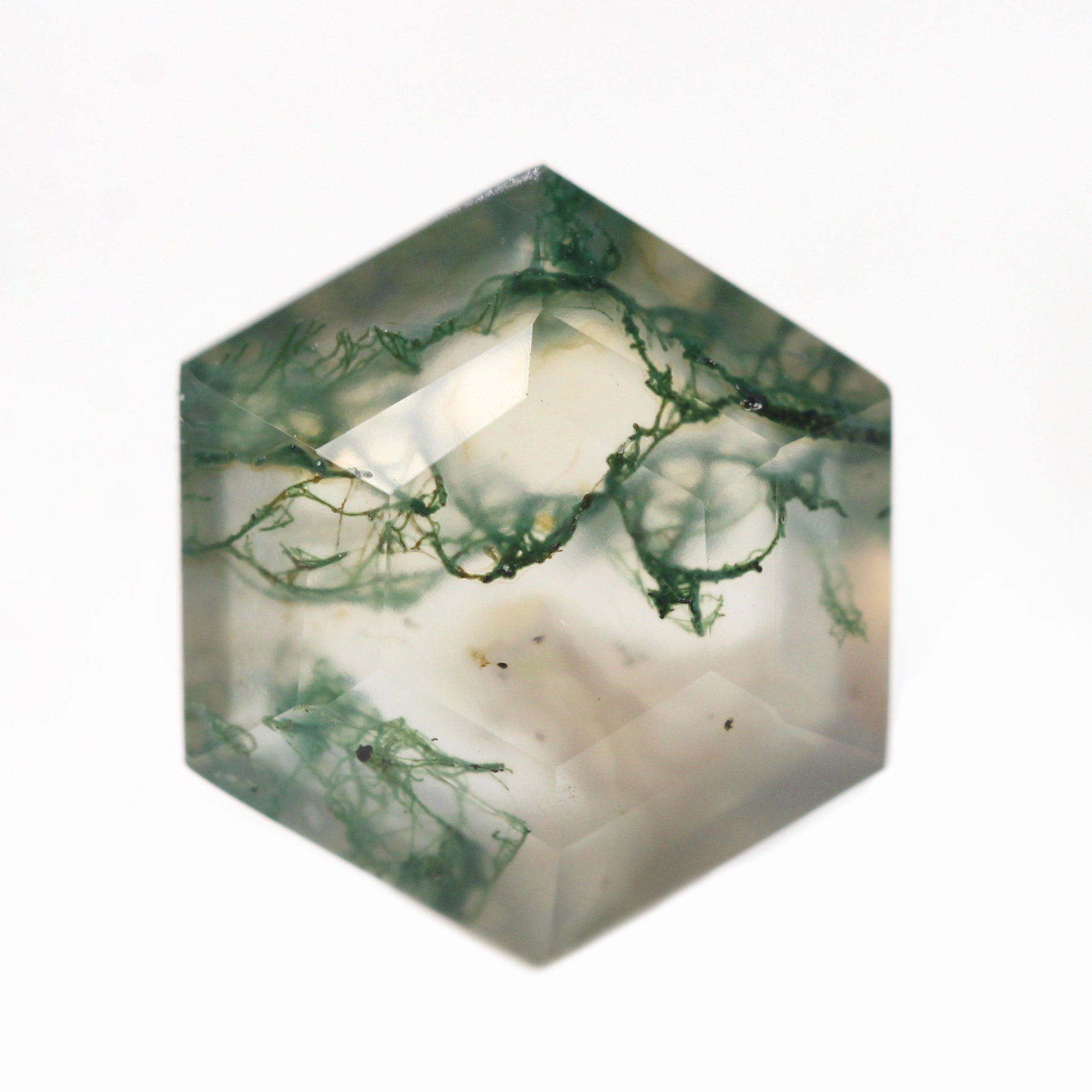 Moss Agate in the Shape of Your Choice for Custom Work - Inventory Code MA200 - Midwinter Co. Alternative Bridal Rings and Modern Fine Jewelry