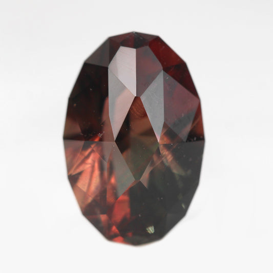 3.60 Carat Geometric Oval Oregon Sunstone for Custom Work - Inventory Code OSUN360 - Midwinter Co. Alternative Bridal Rings and Modern Fine Jewelry