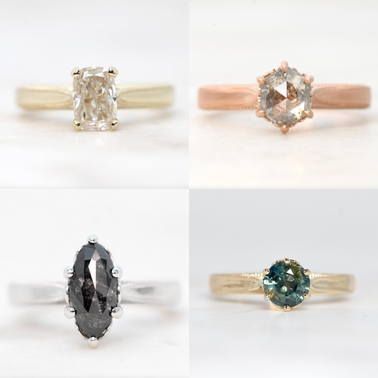 Jane Setting - Midwinter Co. Alternative Bridal Rings and Modern Fine Jewelry
