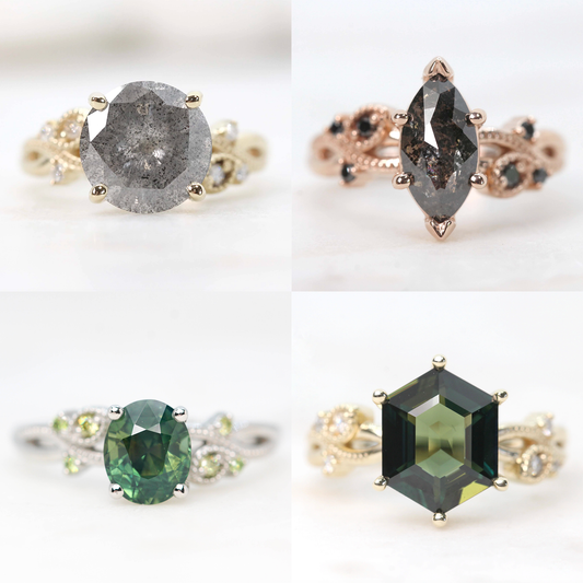 Jasmine Setting - Midwinter Co. Alternative Bridal Rings and Modern Fine Jewelry