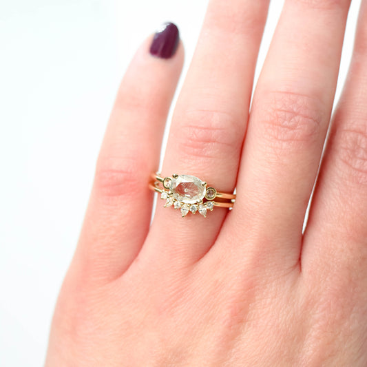 Clare Band - Midwinter Co. Alternative Bridal Rings and Modern Fine Jewelry