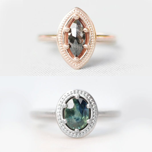 Kitt Setting - Midwinter Co. Alternative Bridal Rings and Modern Fine Jewelry