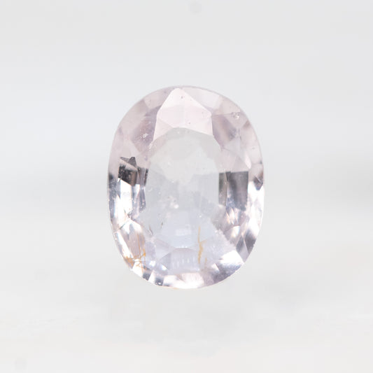 1.41 Carat Light Pink Oval Sapphire for Custom Work - Inventory Code LPOS141 - Midwinter Co. Alternative Bridal Rings and Modern Fine Jewelry