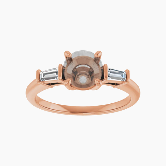 Leilani Setting - Midwinter Co. Alternative Bridal Rings and Modern Fine Jewelry