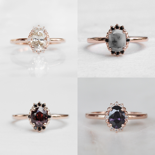 Lilac Setting - Midwinter Co. Alternative Bridal Rings and Modern Fine Jewelry