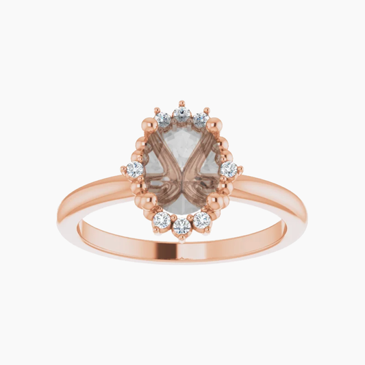 Lilac Setting - Midwinter Co. Alternative Bridal Rings and Modern Fine Jewelry