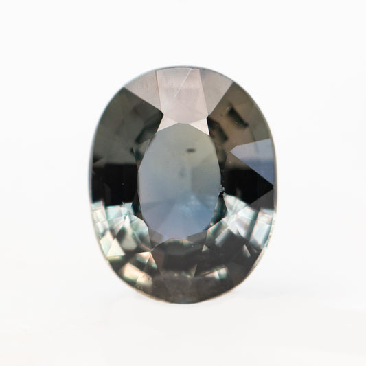 1.28 Carat Multicolor Earthy Oval Sapphire for Custom Work - Inventory Code MCOS128 - Midwinter Co. Alternative Bridal Rings and Modern Fine Jewelry